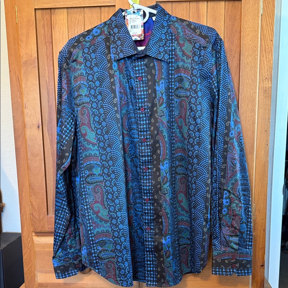 Robert Graham Brasco Multi-Color Polka Dot Shirt